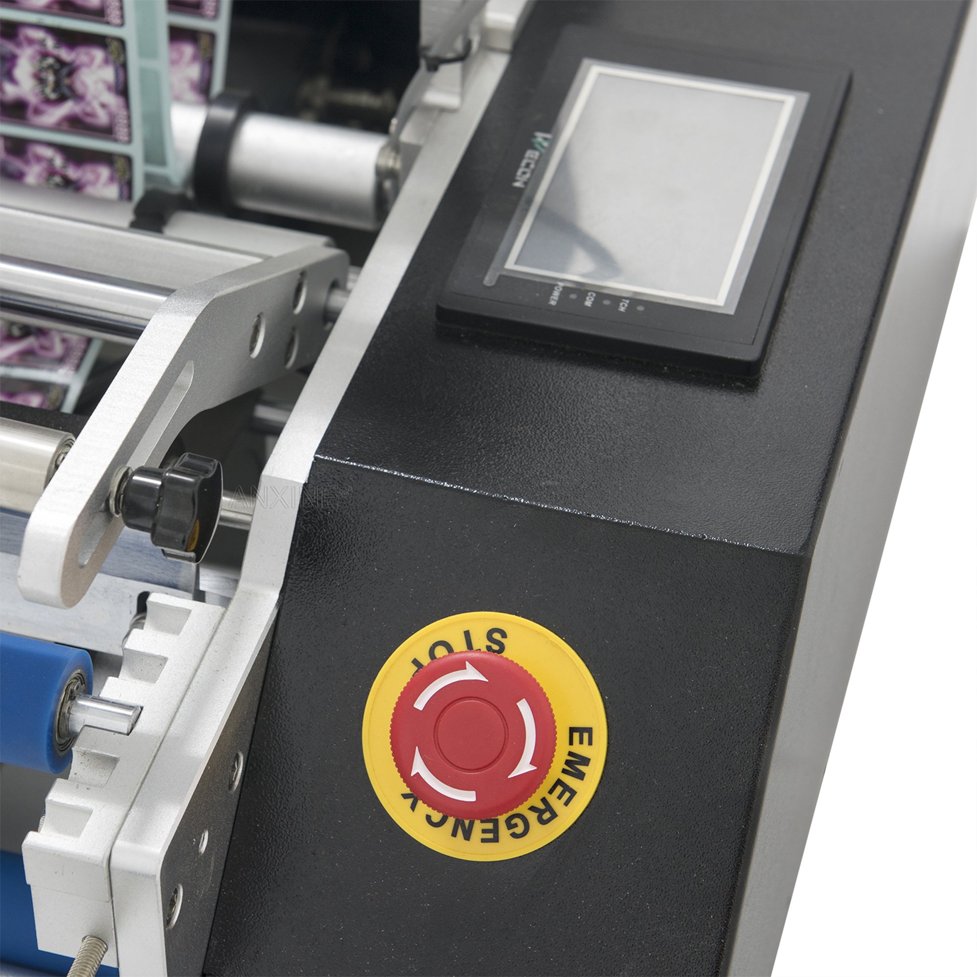 Semi Automatic Round Bottle Labeling Machine T-41311