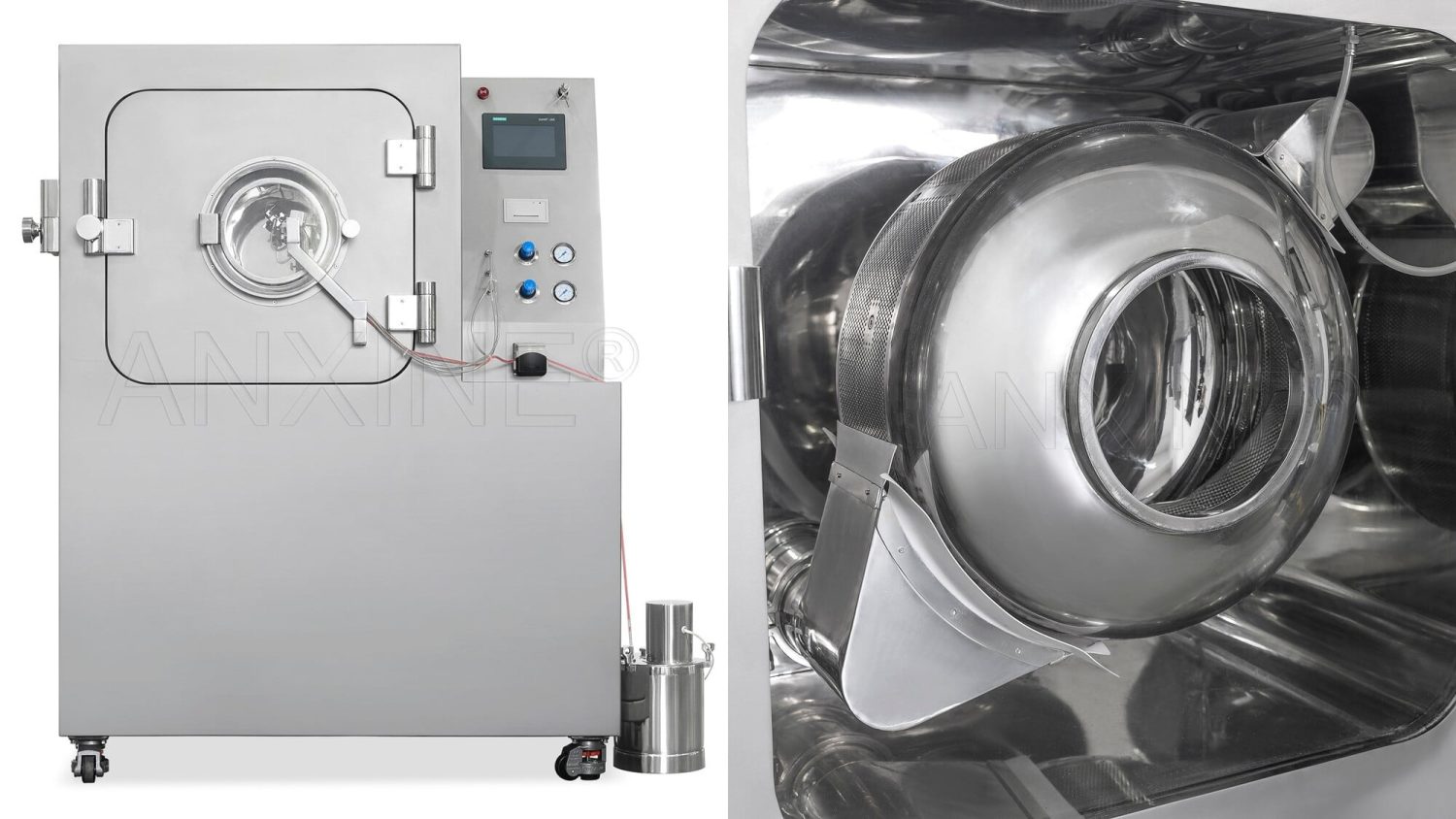 perforated coating pan