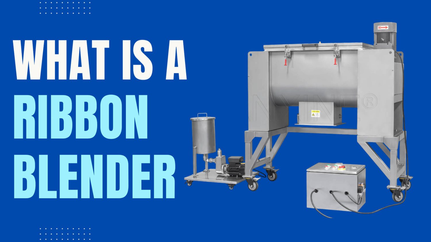 what is a ribbon blender