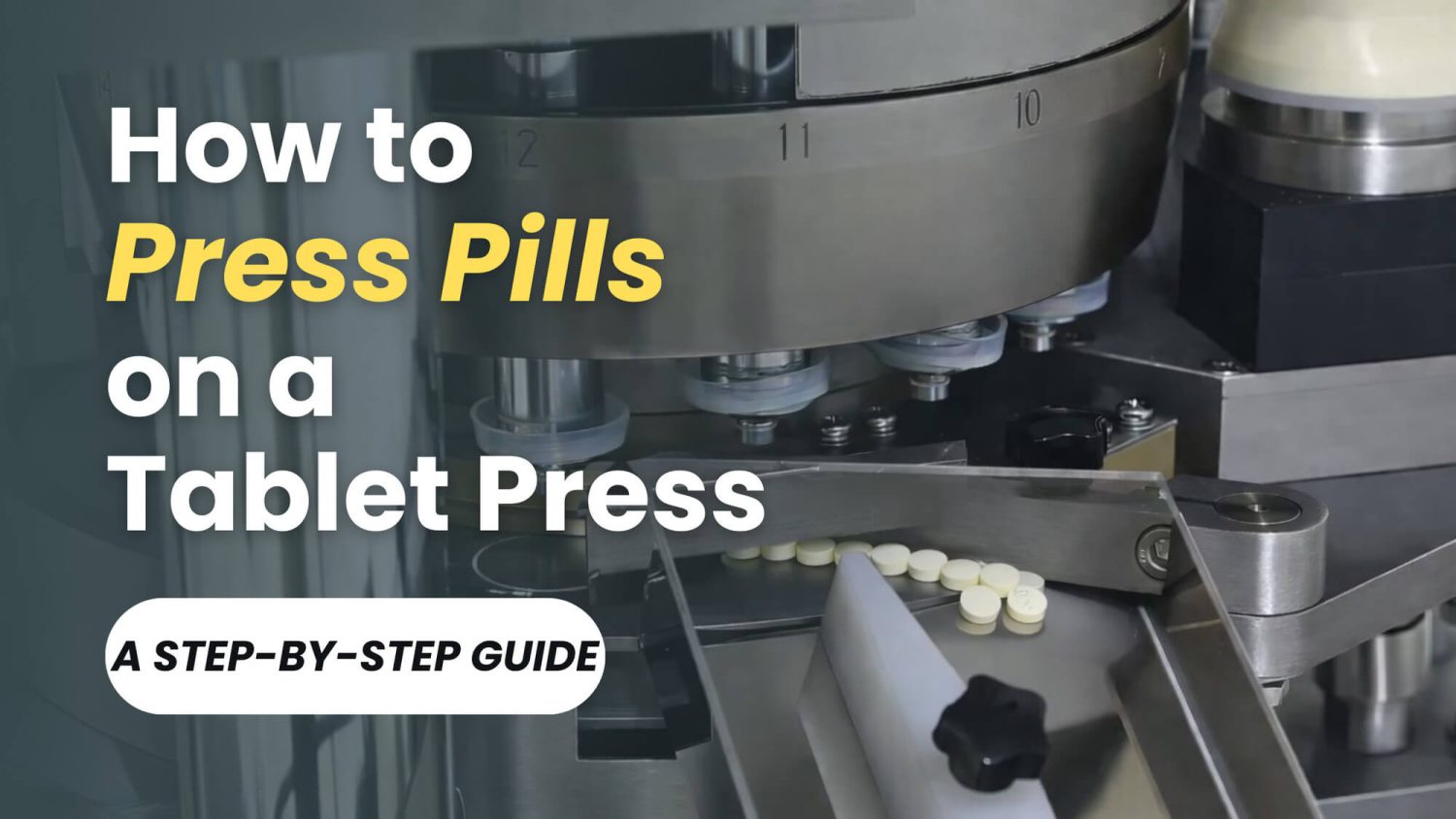 how to press pills